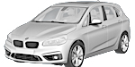BMW F45 P02B6 Fault Code